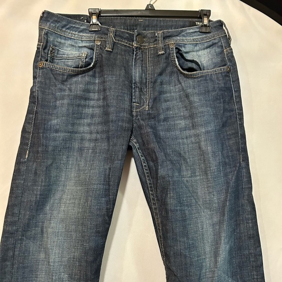 Buffalo David Bitton Blue Relaxed Jeans 34X32. 99% Cotton Men’s - Picture 9 of 15